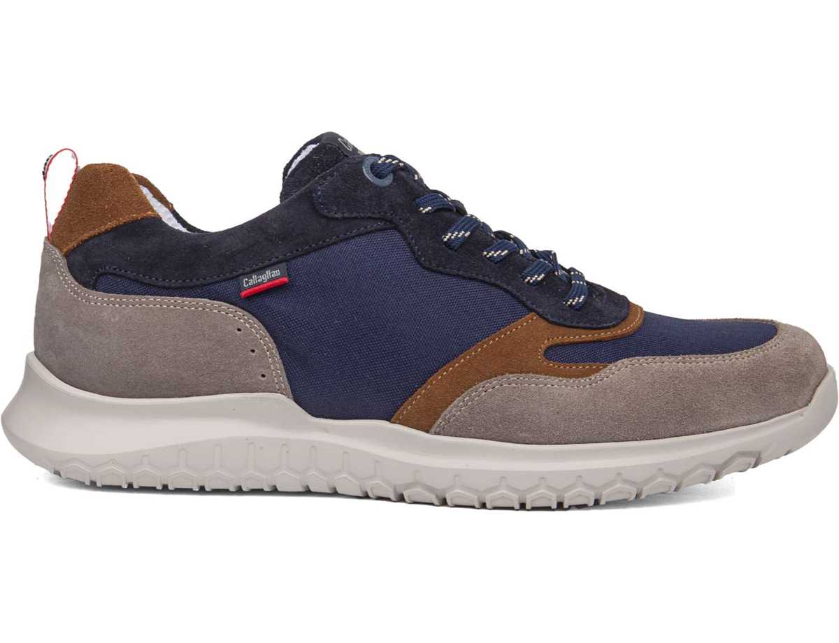 Chaussures Casual Callaghan 53704 Suv Marine Cro Grise Bleu Marron Homme | YQO-1166615