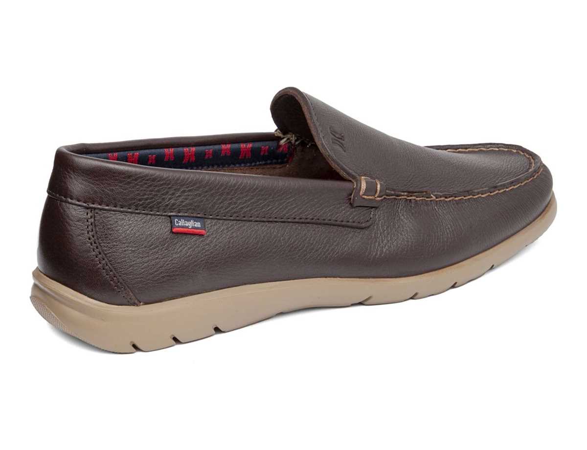 Mocassins Callaghan 18001 Tenger Marron Foncé Homme | XQS-2280775