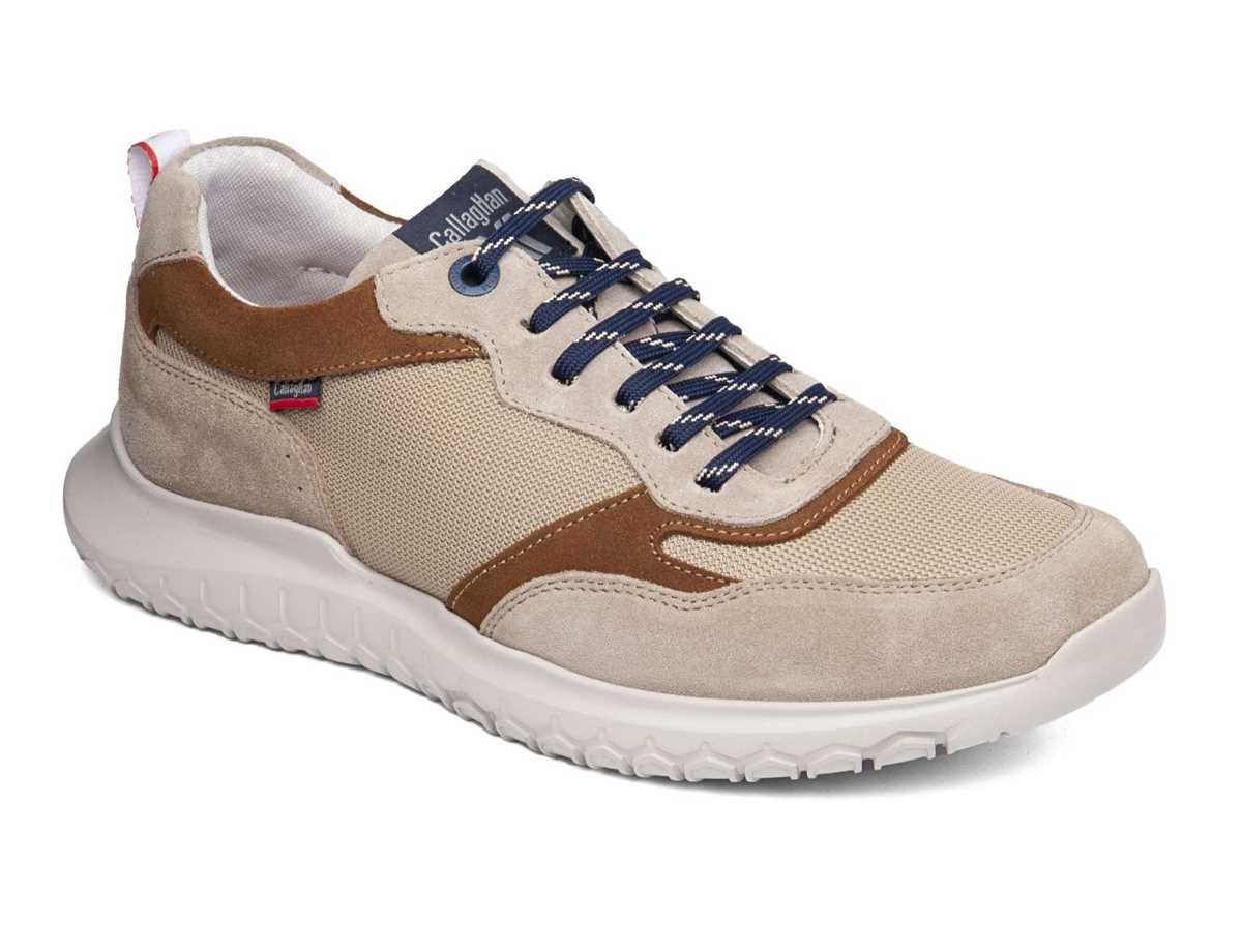 Chaussures Casual Callaghan 53704 Suv Marine Cro Beige Marron Homme | JTF-5473962