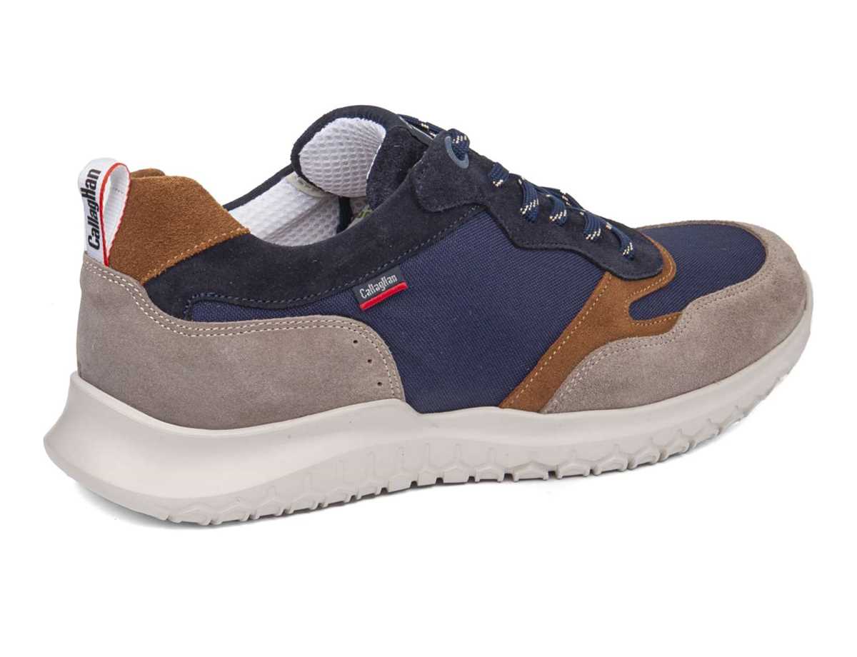 Chaussures Casual Callaghan 53704 Suv Marine Cro Grise Bleu Marron Homme | YQO-1166615