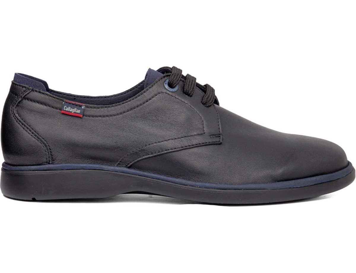 Chaussures Habillées Callaghan 54500 Barak Noir Bleu Homme | VLO-4923010