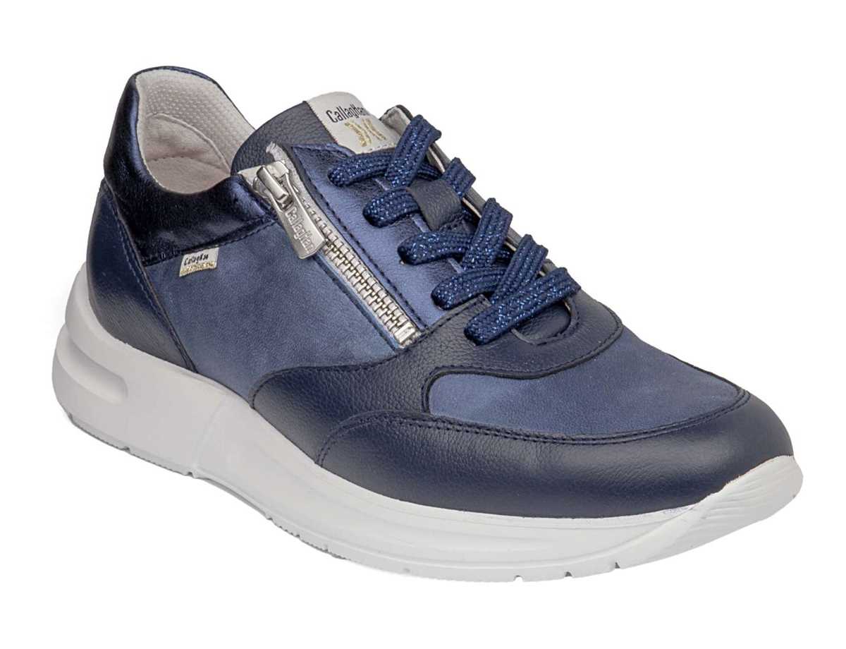 Baskets Callaghan 92121 Dorcas S.I.L Bleu Femme | JHX-6603809