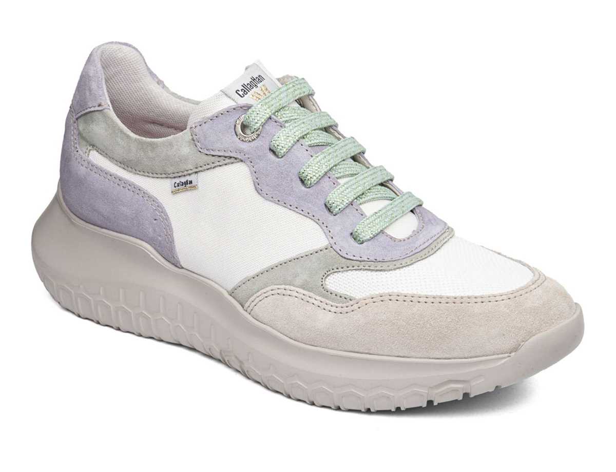 Baskets Callaghan 53802 Suv Marine Sra Blanche Violette Vert Femme | GSS-2609377