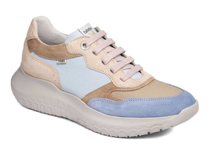 Baskets Callaghan 53802 Suv Marine Sra Bleu Beige Femme | CLN-3874570