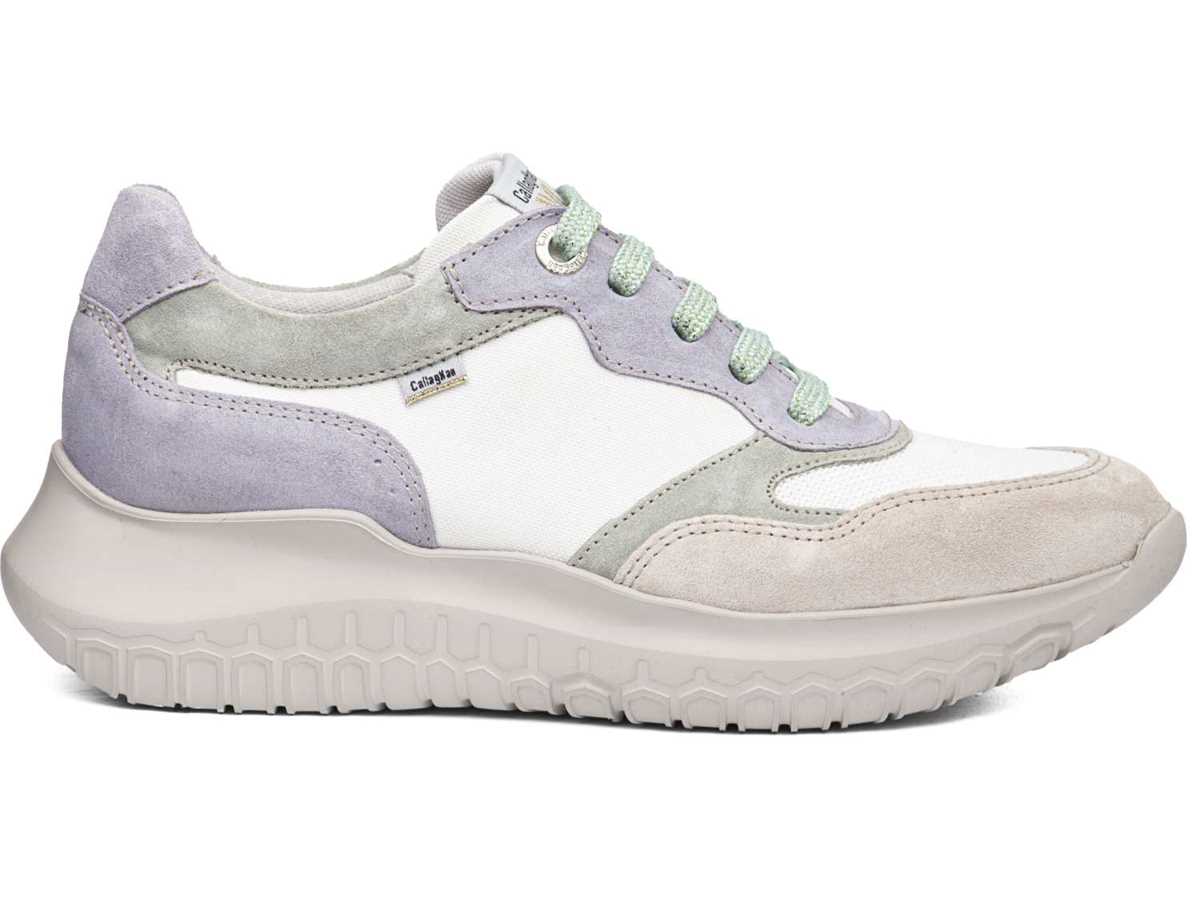 Baskets Callaghan 53802 Suv Marine Sra Blanche Violette Vert Femme | GSS-2609377