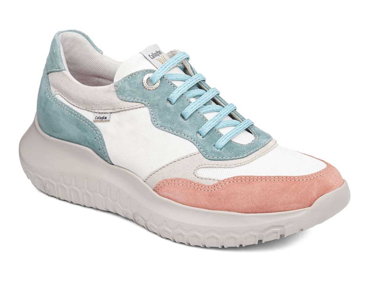 Baskets Callaghan 53802 Suv Marine Sra Bleu Blanche Rose Femme | MTT-3107188