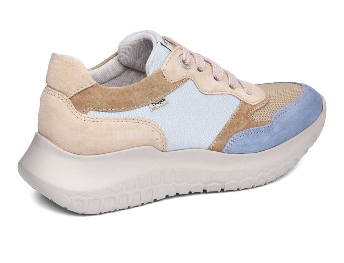 Baskets Callaghan 53802 Suv Marine Sra Bleu Beige Femme | CLN-3874570