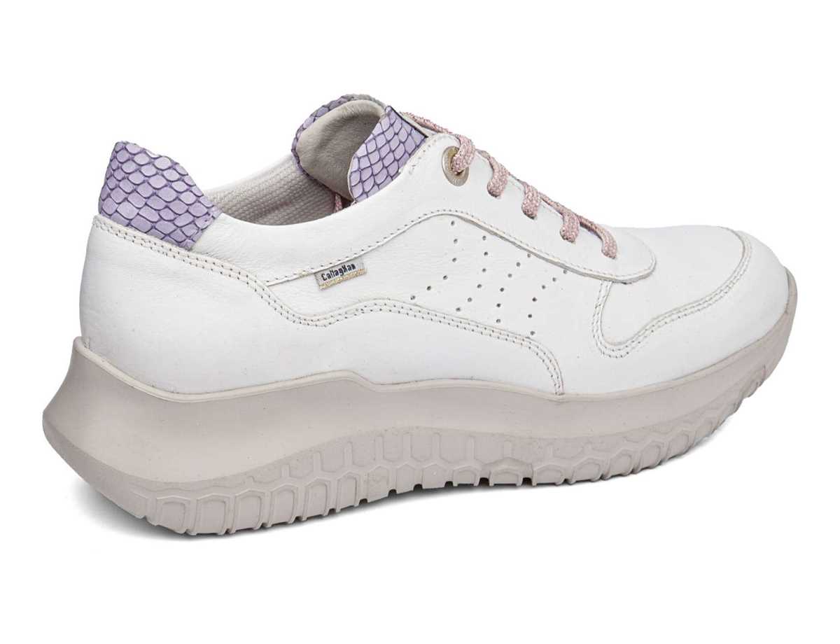 Baskets Callaghan 53801 Suv Marine Sra Blanche Violette Femme | RXW-1058517