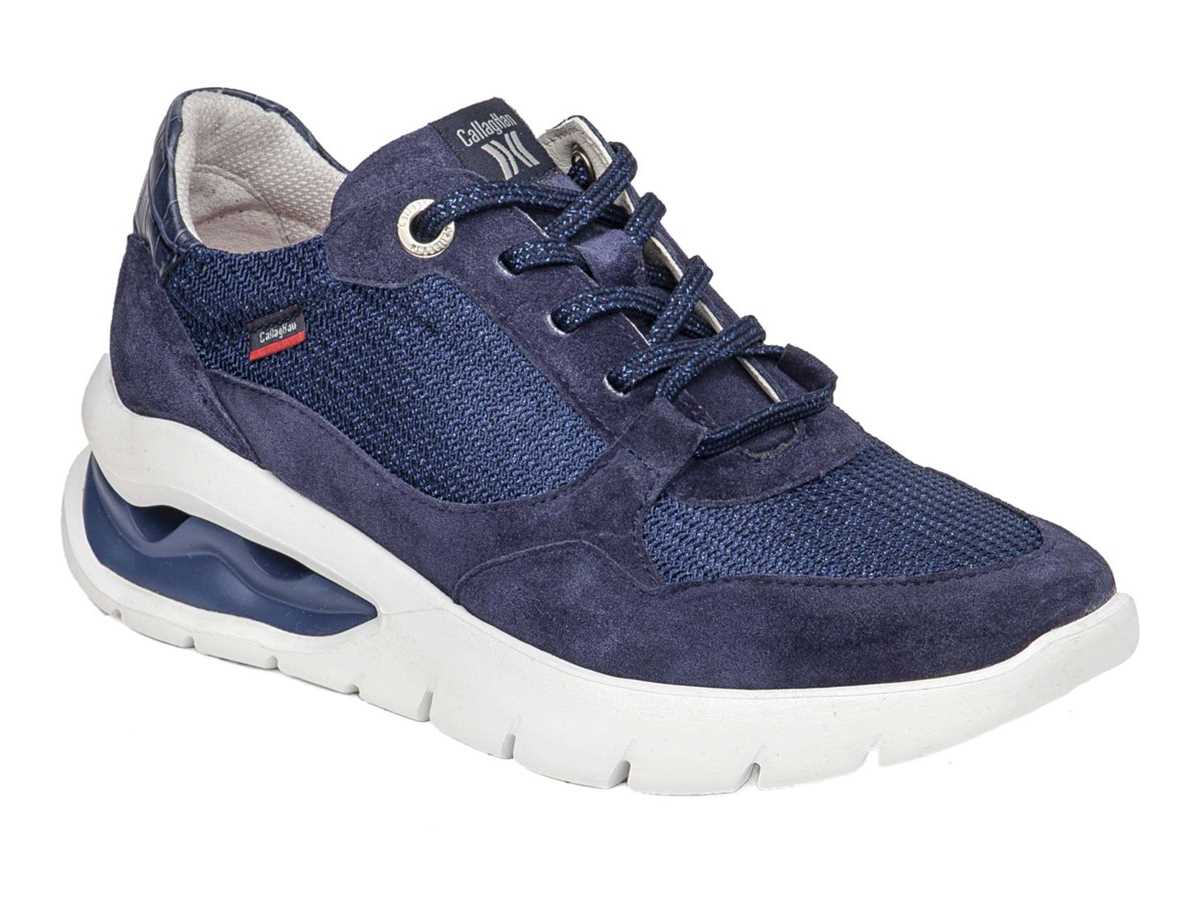 Baskets Callaghan 45800 Aria Bleu Femme | GTV-8411496