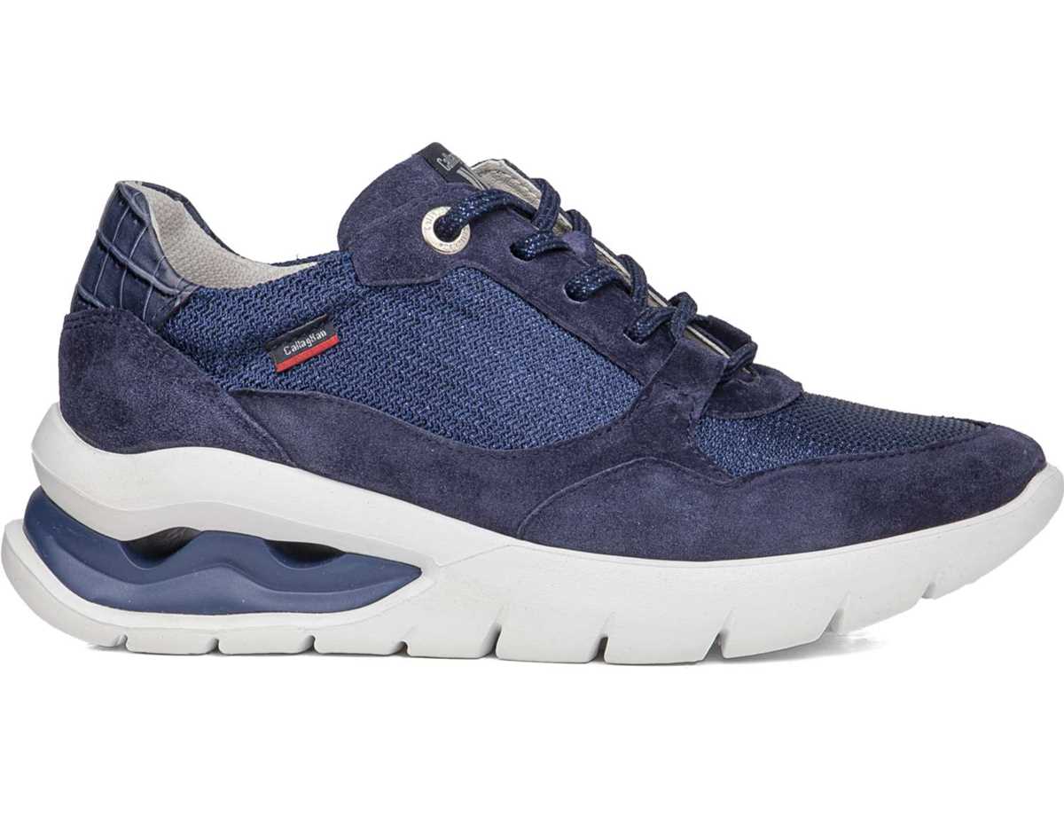 Baskets Callaghan 45800 Aria Bleu Femme | GTV-8411496