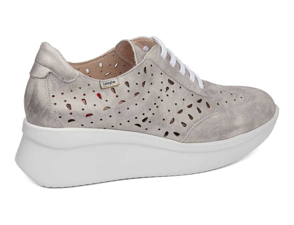 Baskets à Plateforme Callaghan 30018 Hanna Beige Femme | YKX-3455120