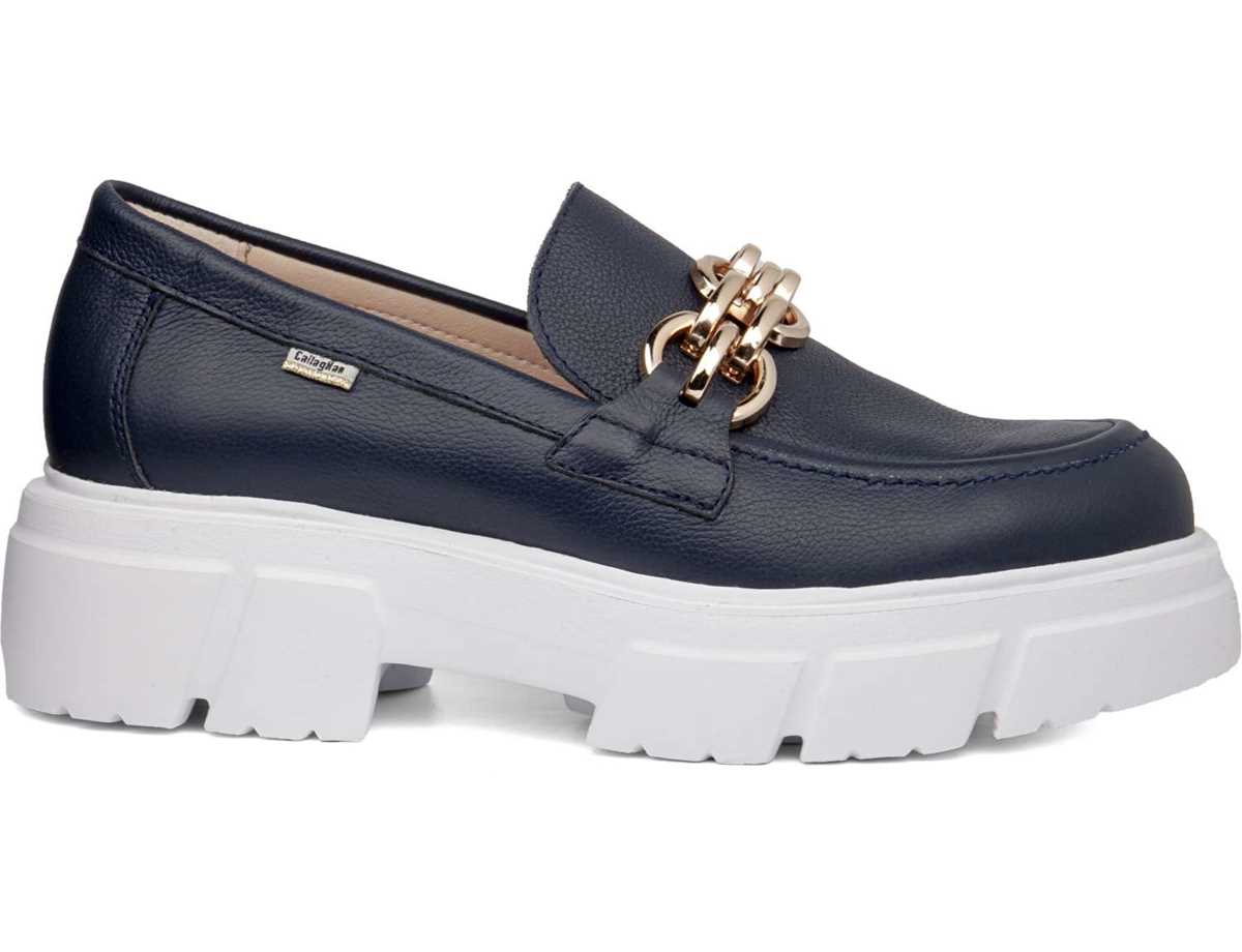 Chaussures Plateforme Callaghan 51906 Blondy Bleu Femme | POJ-1703488