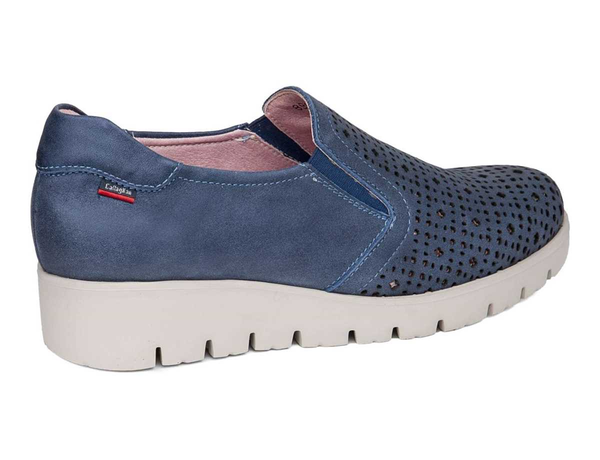 Chaussures Plateforme Callaghan 89863 Haman Bleu Femme | VMQ-5753563