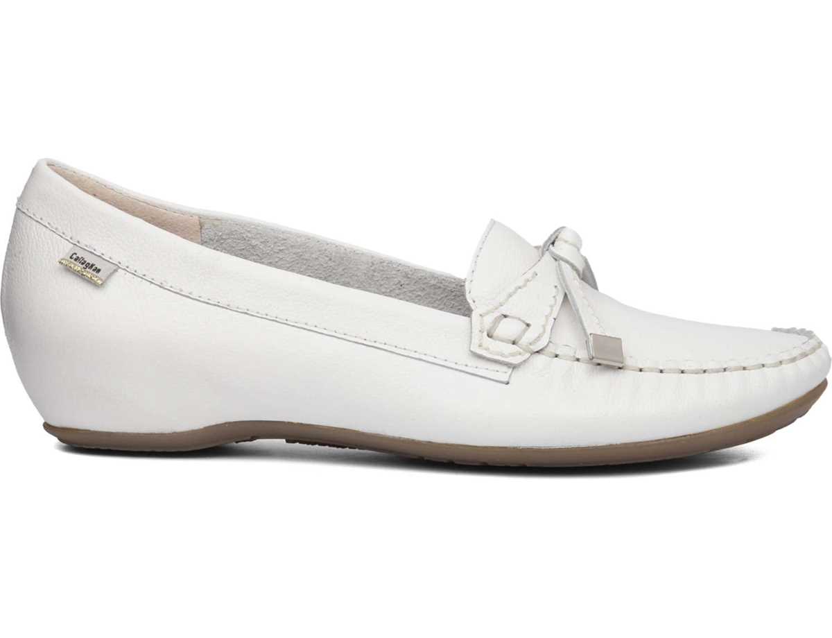 Mocassins Callaghan 12022 Dance Blanche Femme | MWW-0314263