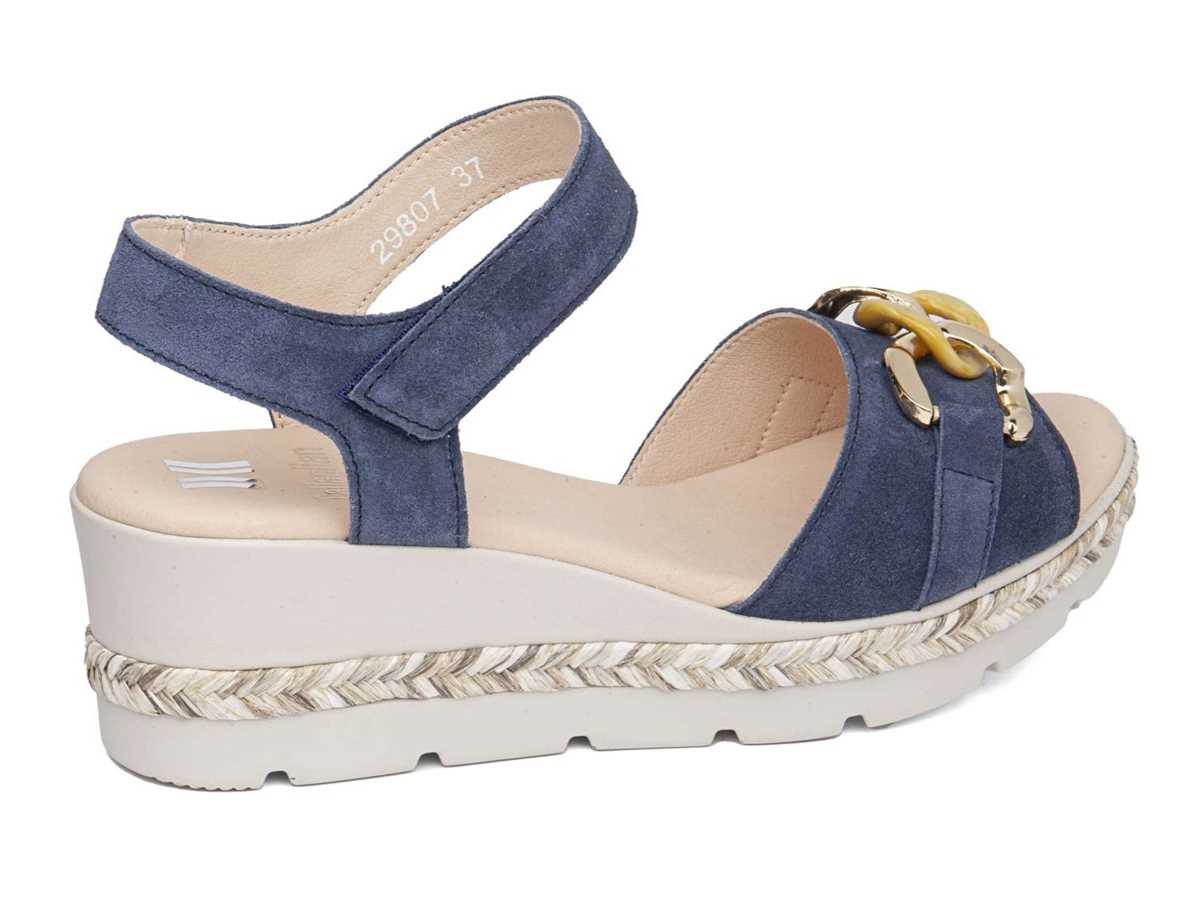 Sandales Compensées Callaghan 29807 Mara Bleu Femme | ORL-8021089