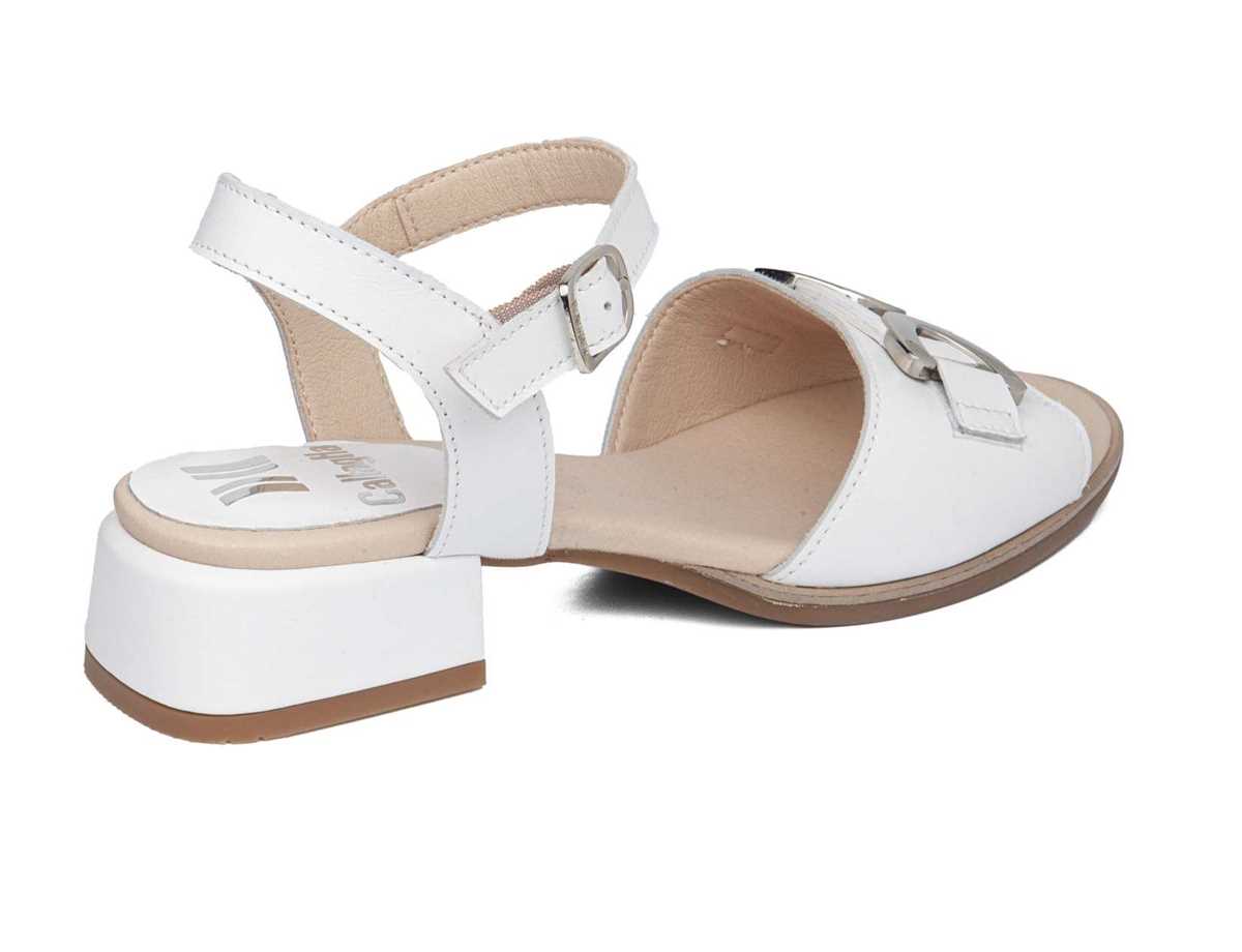 Sandales à Talons Callaghan 30307 Luna Blanche Femme | UXI-1527139