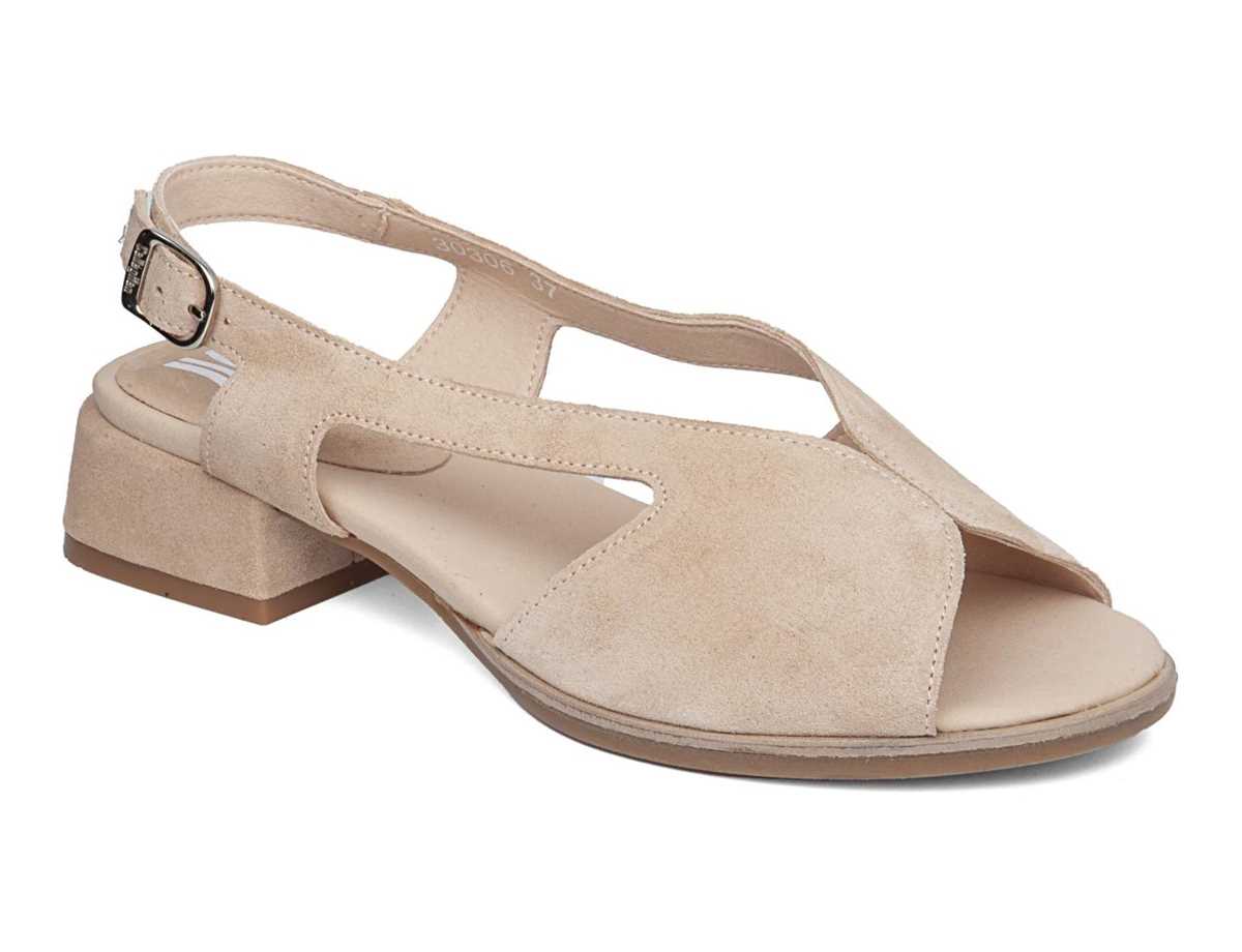 Sandales à Talons Callaghan 30306 Luna Beige Femme | YYN-7678227