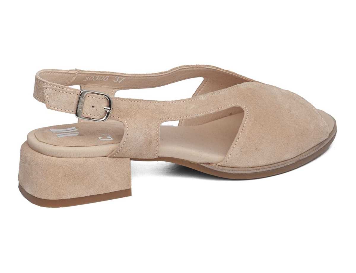 Sandales à Talons Callaghan 30306 Luna Beige Femme | YYN-7678227