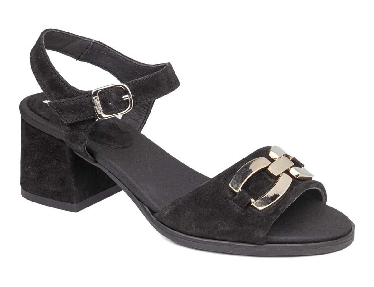 Sandales à Talons Callaghan 29210 Kibow Noir Femme | FRW-8558635