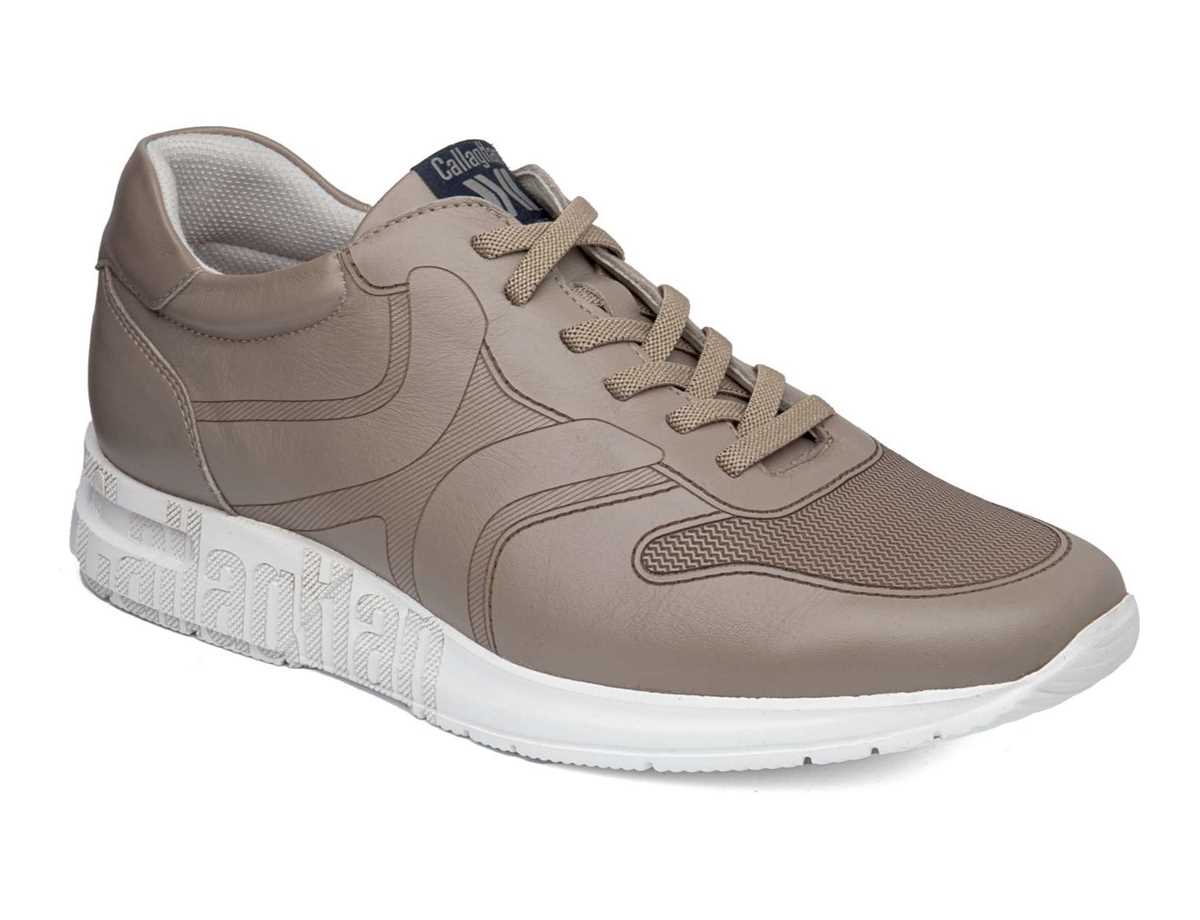 Baskets Callaghan 91322 Goliat S.I.Lase Beige Homme | EUZ-4944584