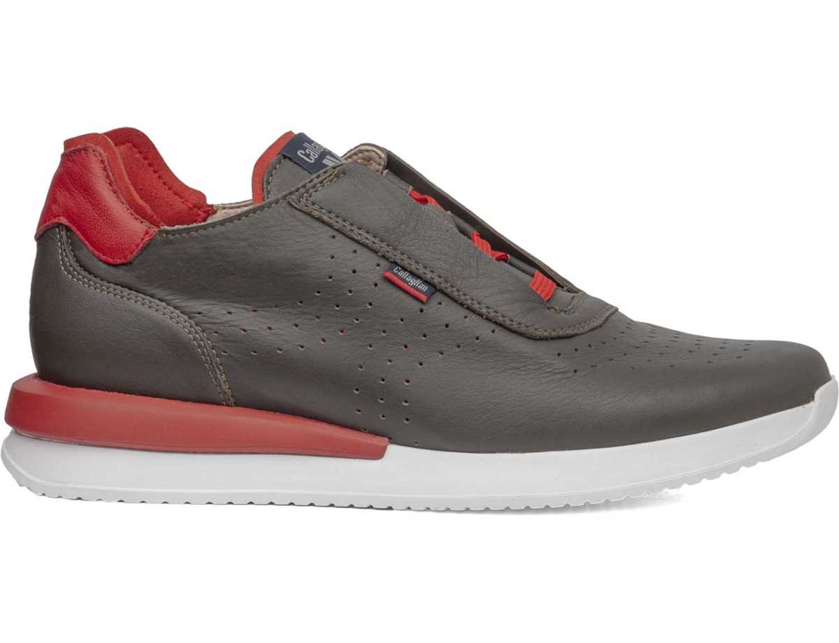 Baskets Callaghan 51101 Moses Vert Rouge Homme | NPC-4540277