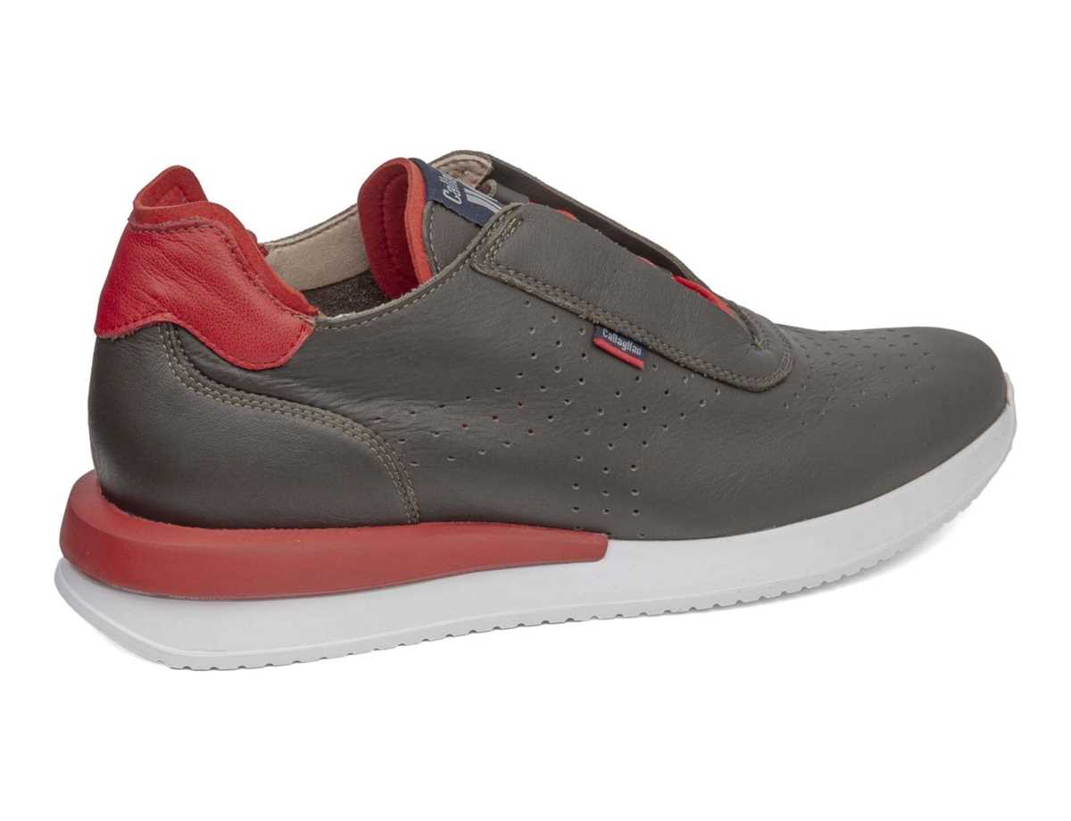 Baskets Callaghan 51101 Moses Vert Rouge Homme | NPC-4540277