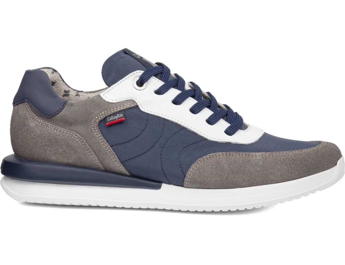 Baskets Callaghan 51100 Moses Grise Bleu Homme | QJJ-9075500