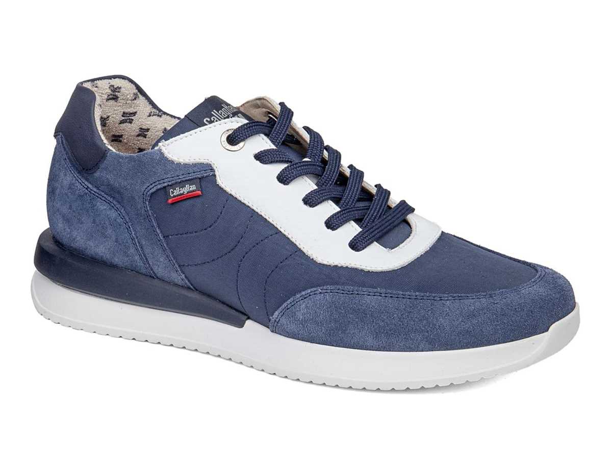 Baskets Callaghan 51100 Moses Bleu Homme | FNP-3831730