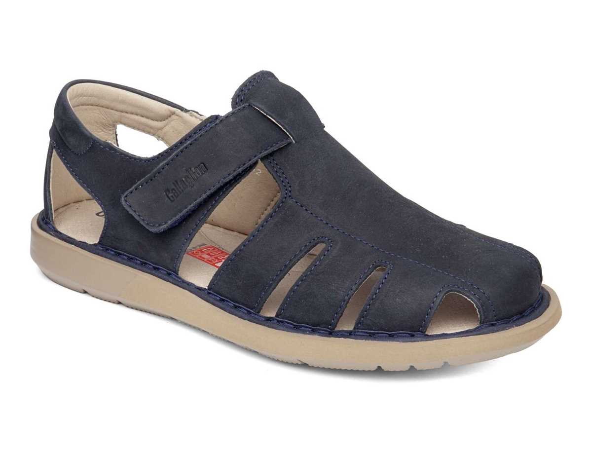 Sandales Callaghan 92311 Leban Bleu Homme | KFQ-6512780