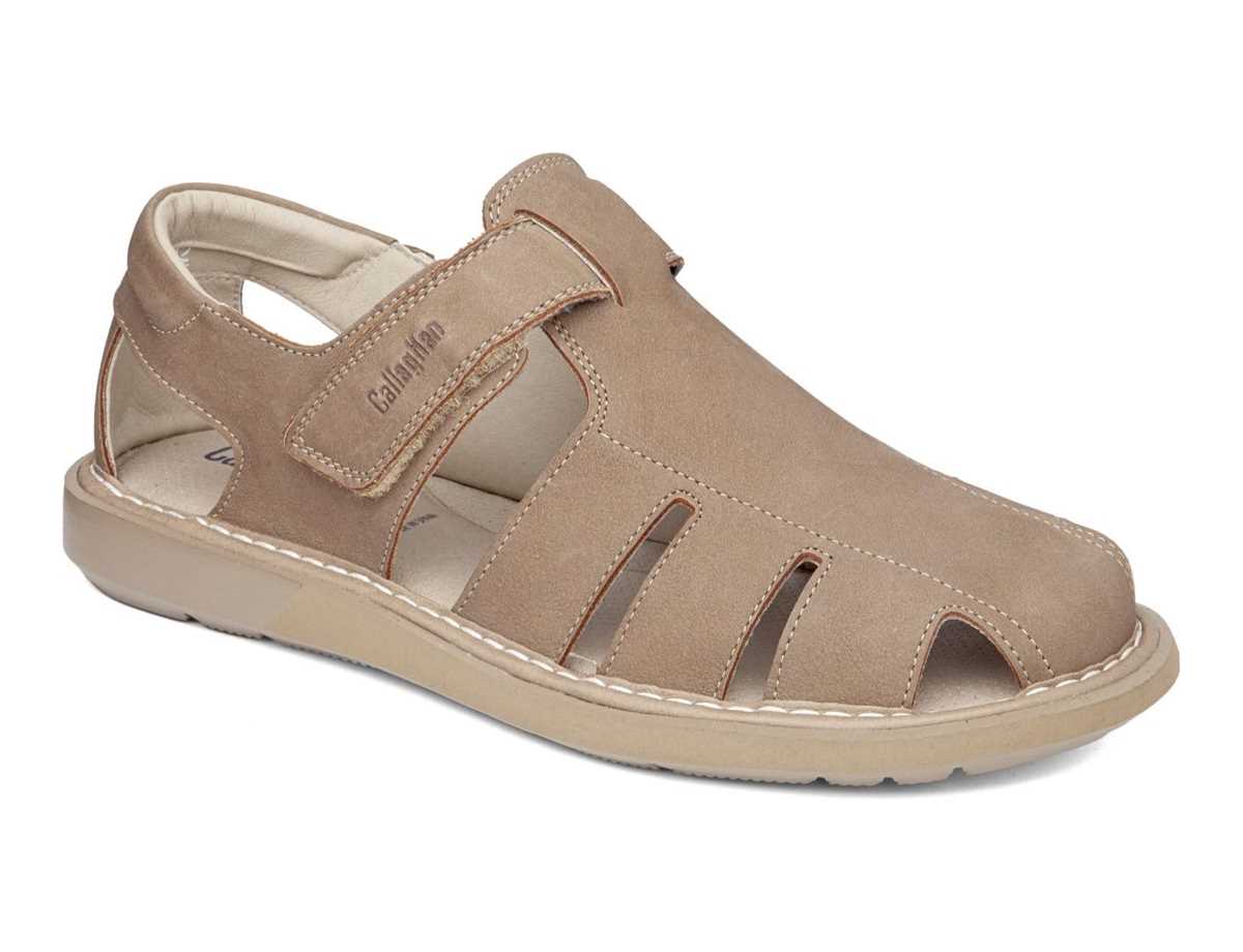 Sandales Callaghan 92311 Leban Beige Homme | LQC-4827206