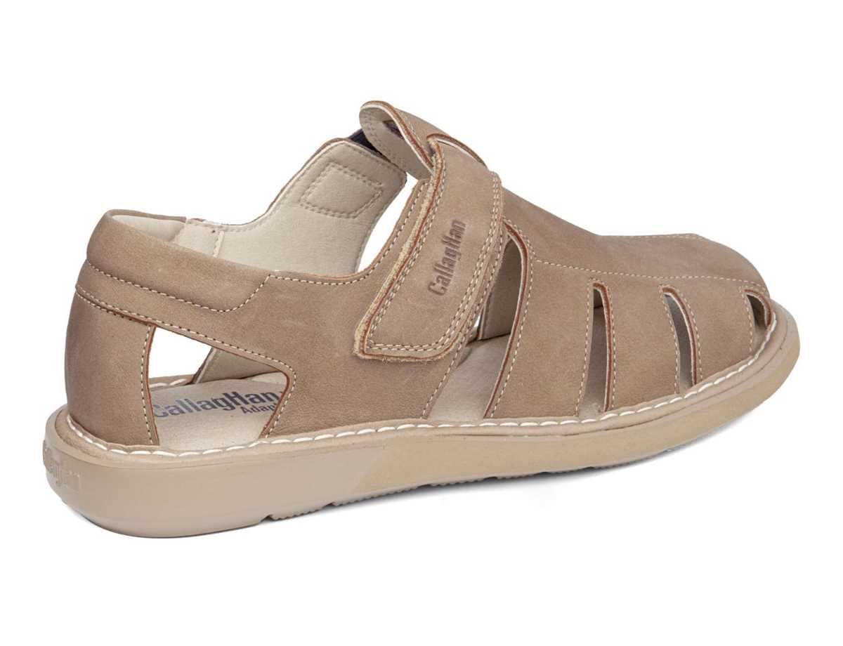 Sandales Callaghan 92311 Leban Beige Homme | LQC-4827206