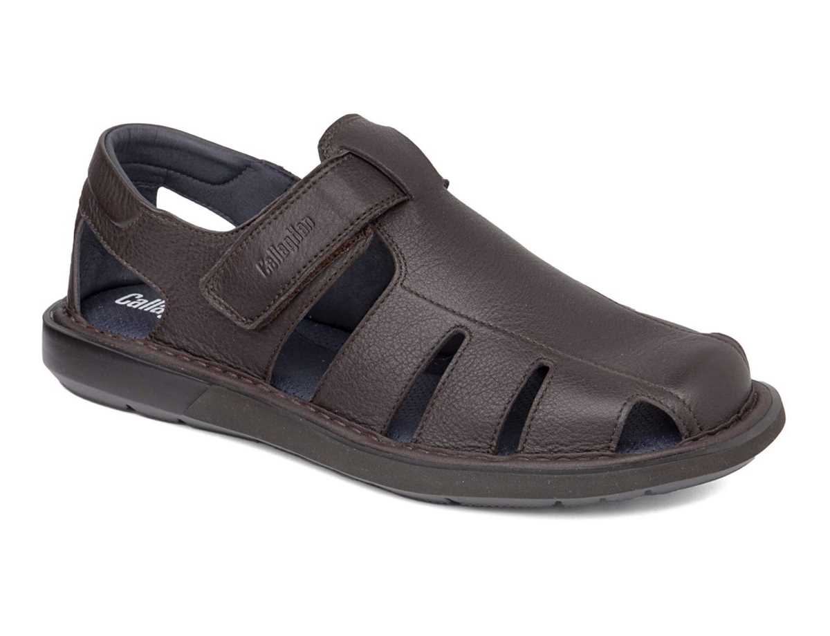 Sandales Callaghan 92311 Leban Marron Homme | JIO-5842366