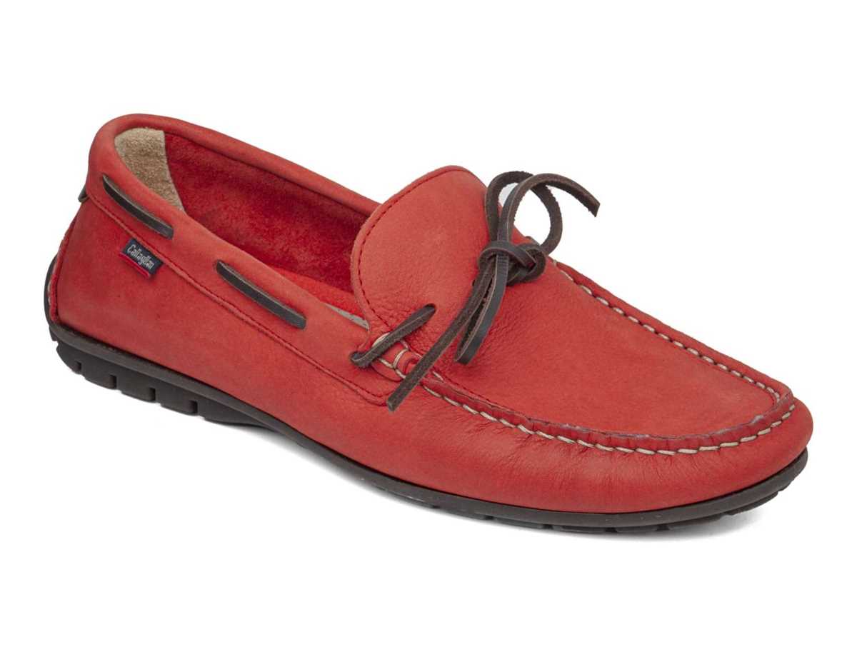 Mocassins Callaghan 53901 Bitron Rouge Marron Homme | ETG-6148803