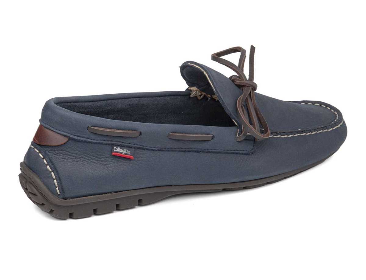 Mocassins Callaghan 53901 Bitron Bleu Marron Homme | EYA-2253088