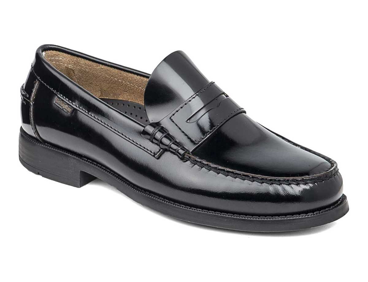 Mocassins Callaghan 16100 Pure Confort Noir Homme | NKQ-3725543