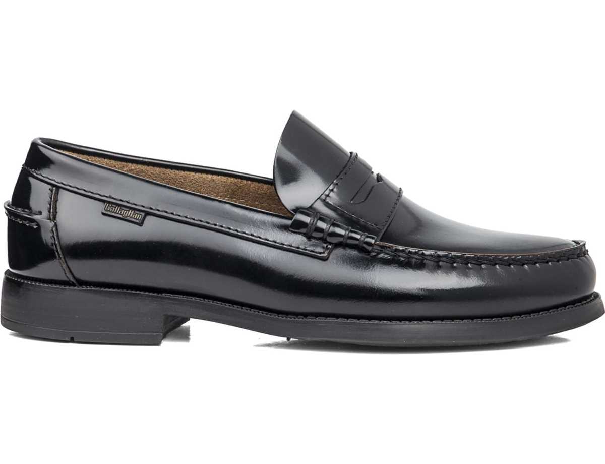 Mocassins Callaghan 16100 Pure Confort Noir Homme | NKQ-3725543