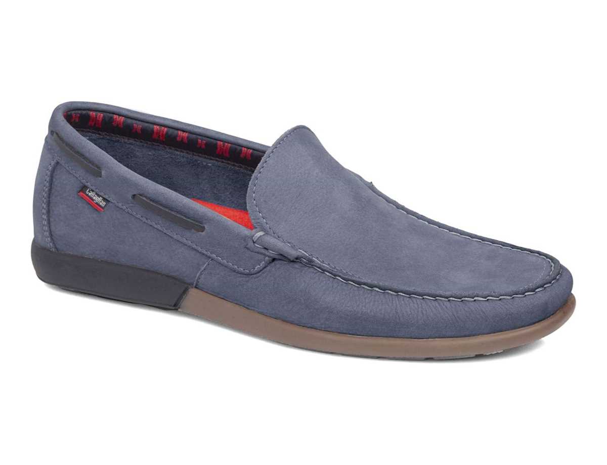 Mocassins Callaghan 11803 Mediterrani Bleu Homme | ZTW-0378503