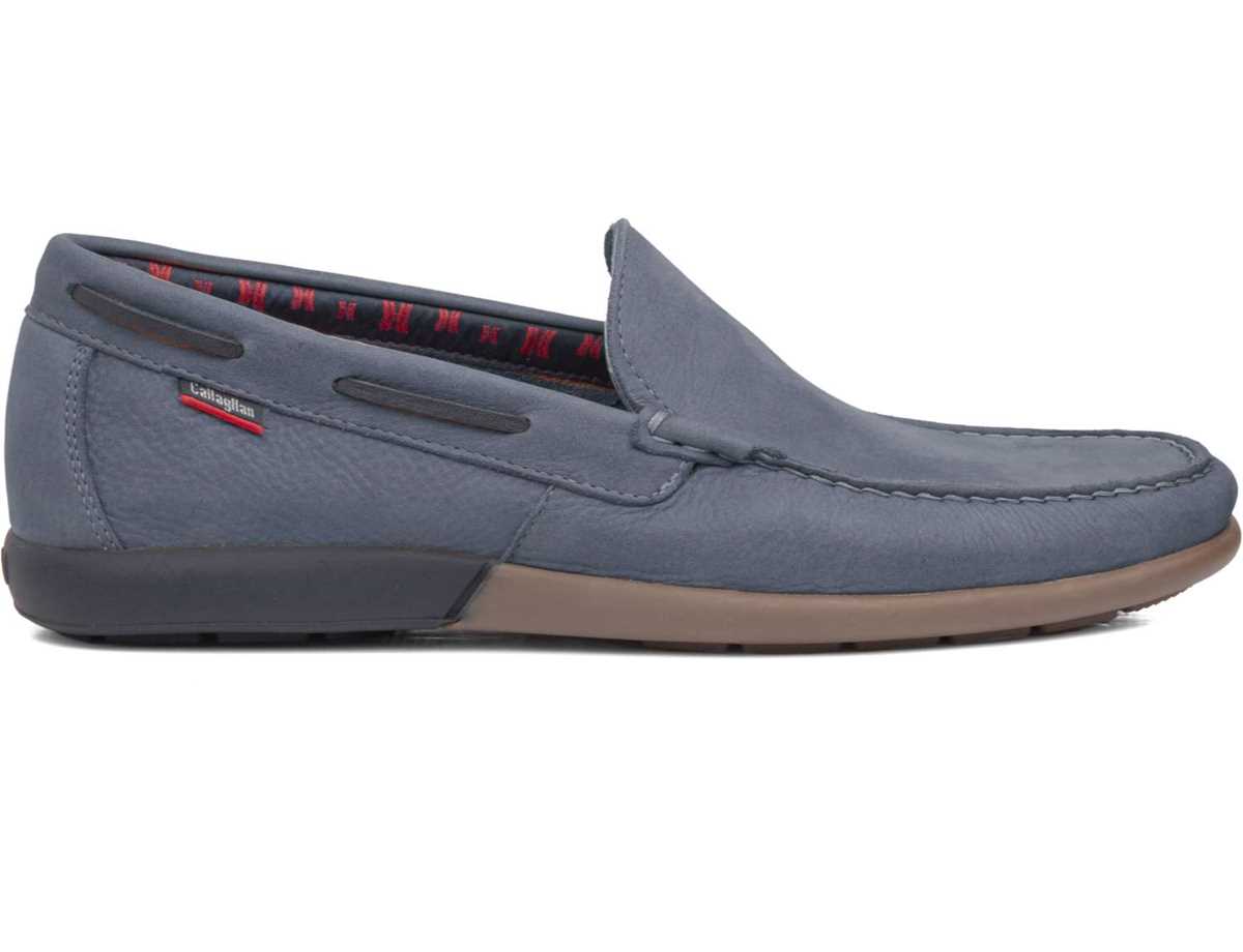 Mocassins Callaghan 11803 Mediterrani Bleu Homme | ZTW-0378503