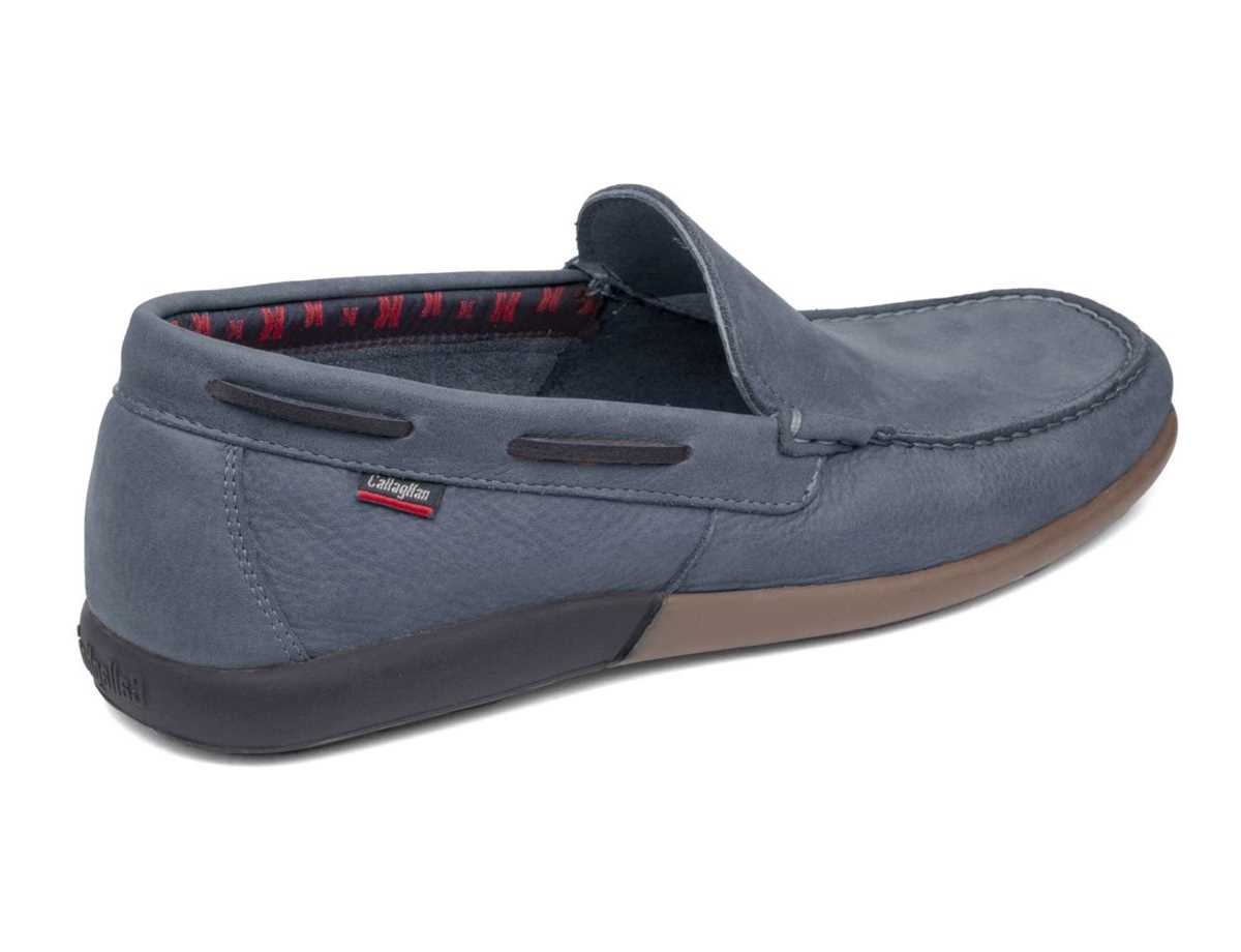 Mocassins Callaghan 11803 Mediterrani Bleu Homme | ZTW-0378503