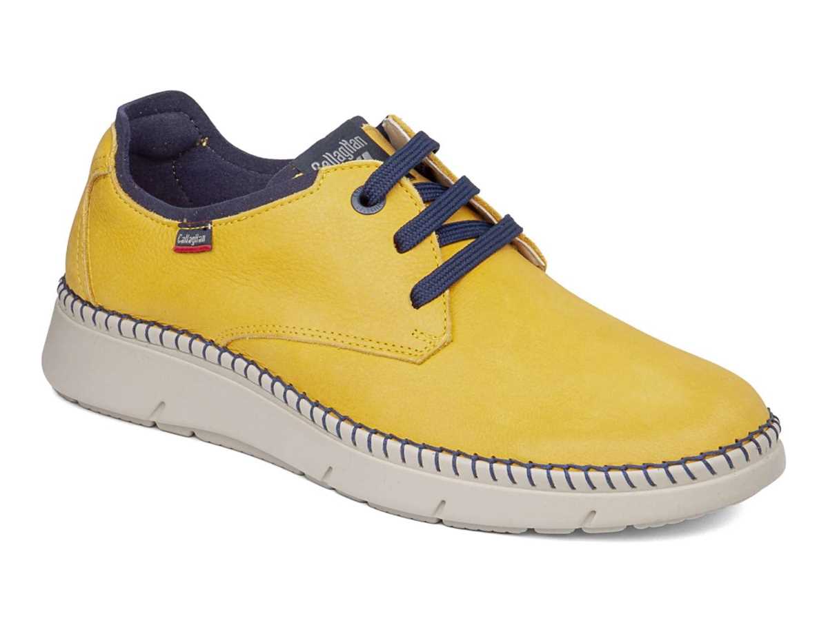 Chaussures Habillées Callaghan 53500 Circular Jaune Bleu Homme | NVI-9056488