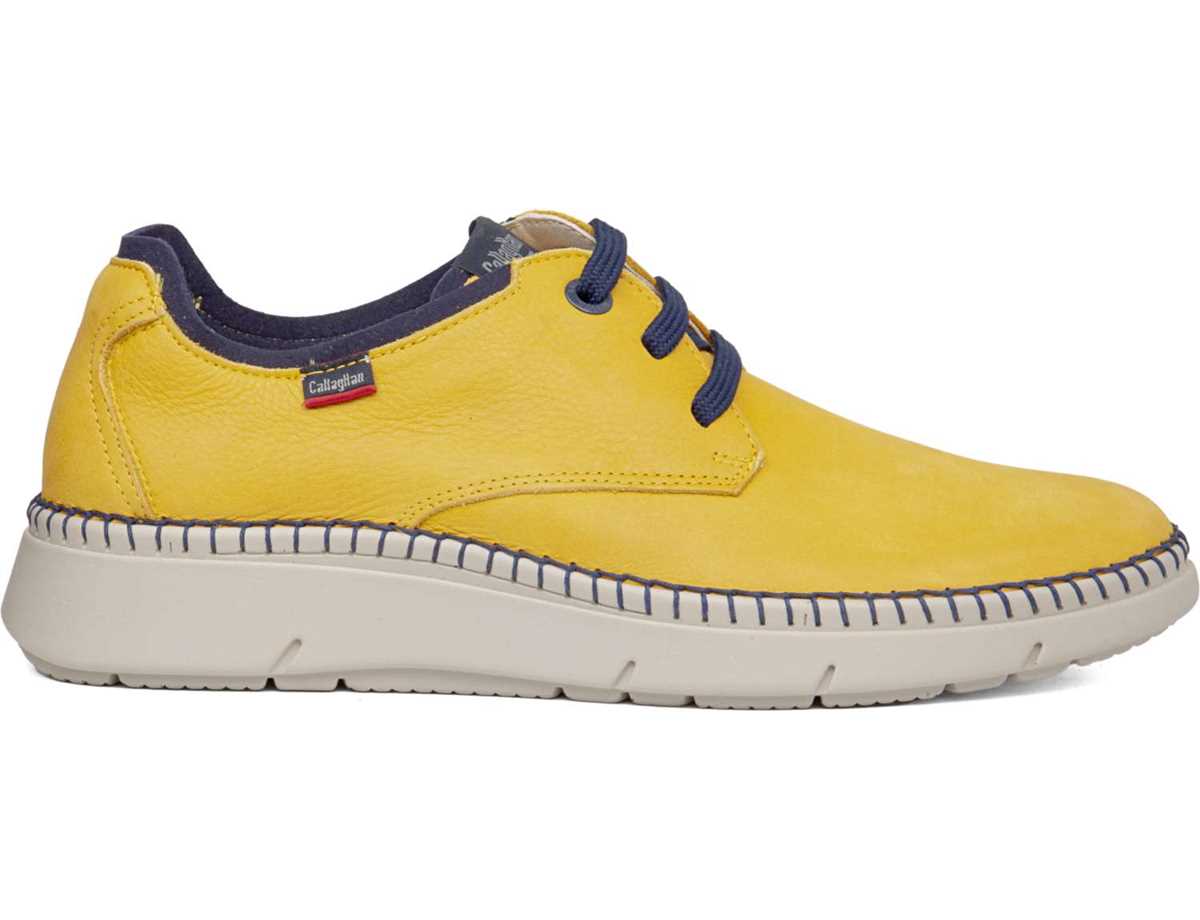 Chaussures Habillées Callaghan 53500 Circular Jaune Bleu Homme | NVI-9056488