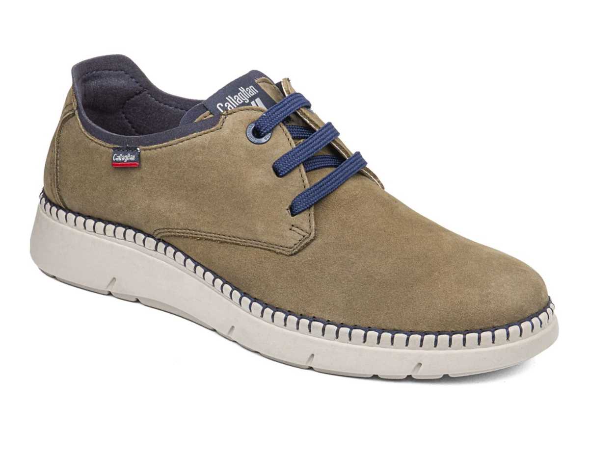 Chaussures Habillées Callaghan 53500 Circular Vert Bleu Homme | ZRJ-3528967