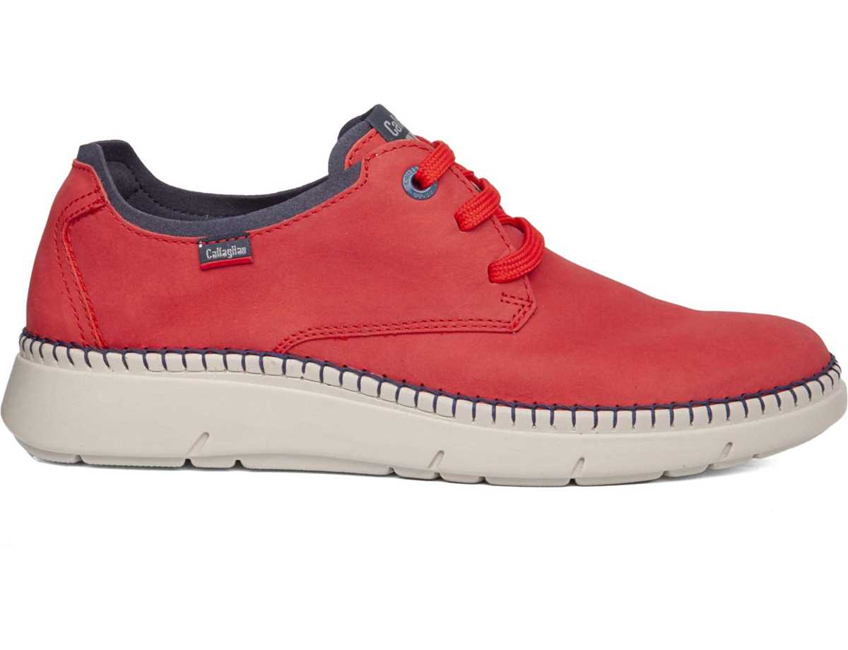 Chaussures Habillées Callaghan 53500 Circular Rouge Bleu Homme | TRH-7682942