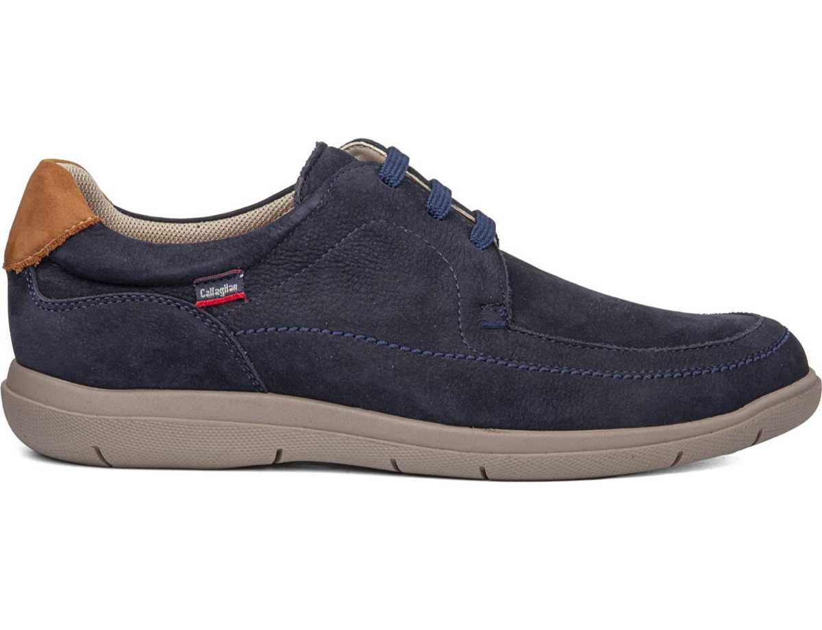 Chaussures Habillées Callaghan 46804 Duna Bleu Marron Homme | CGA-6514394