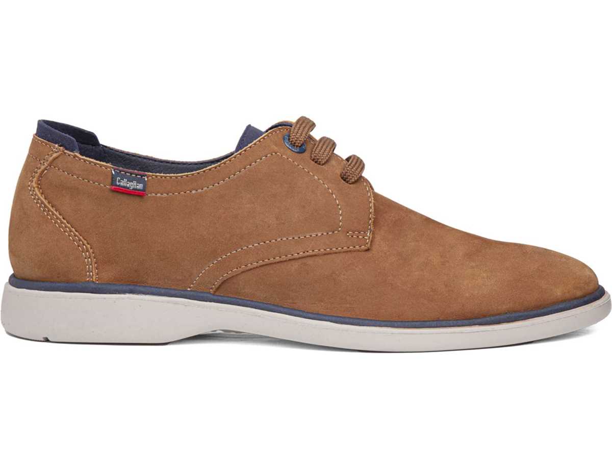 Chaussures Habillées Callaghan 54500 Barak Marron Bleu Homme | TDE-8010672