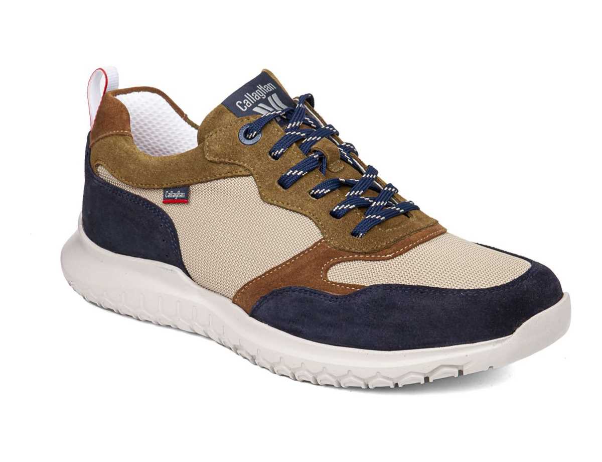 Chaussures Casual Callaghan 53704 Suv Marine Cro Bleu Beige Marron Homme | GKU-5190647