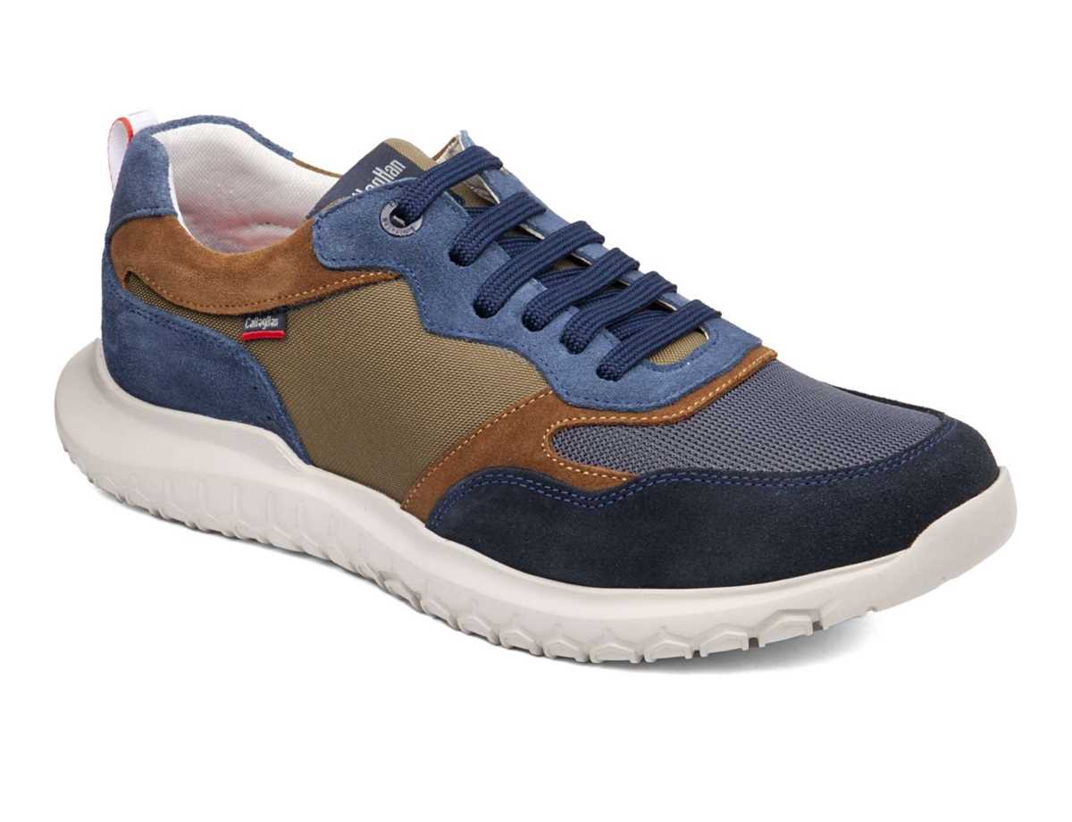 Chaussures Casual Callaghan 53702 Suv Marine Cro Bleu Grise Vert Homme | LFR-2933532