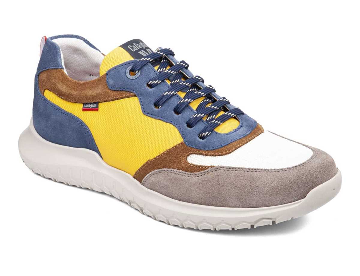 Chaussures Casual Callaghan 53702 Suv Marine Cro Grise Blanche Jaune Homme | LGD-6908730