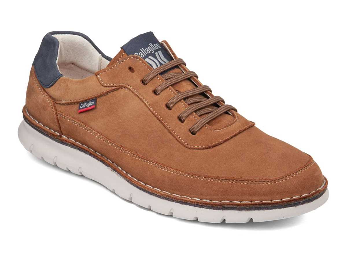 Chaussures Casual Callaghan 47104 Awat-V. Marron Bleu Homme | BDU-0332574