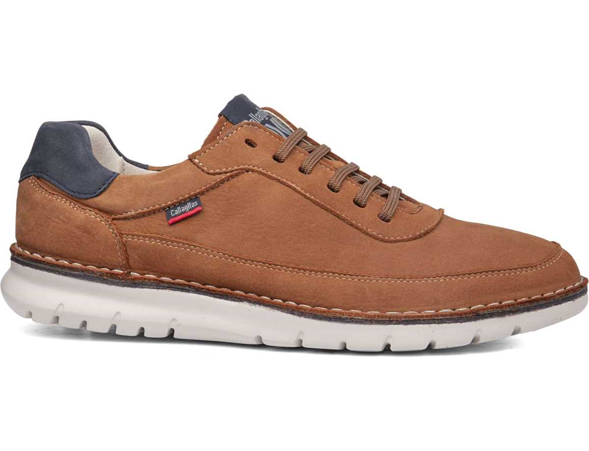 Chaussures Casual Callaghan 47104 Awat-V. Marron Bleu Homme | BDU-0332574